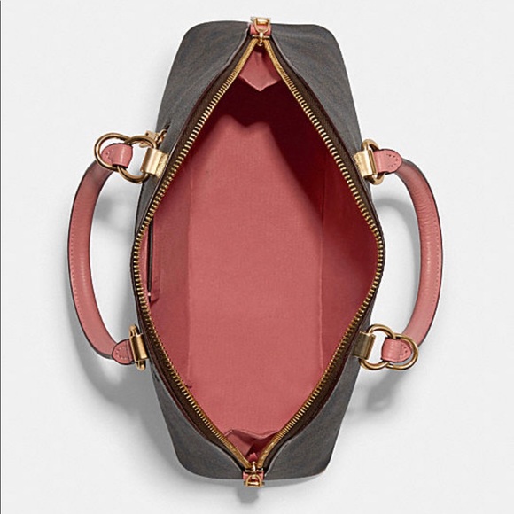 ❗️SOLD❗️Coach Katy Satchel In Signature Canvas - Picture 3 of 4